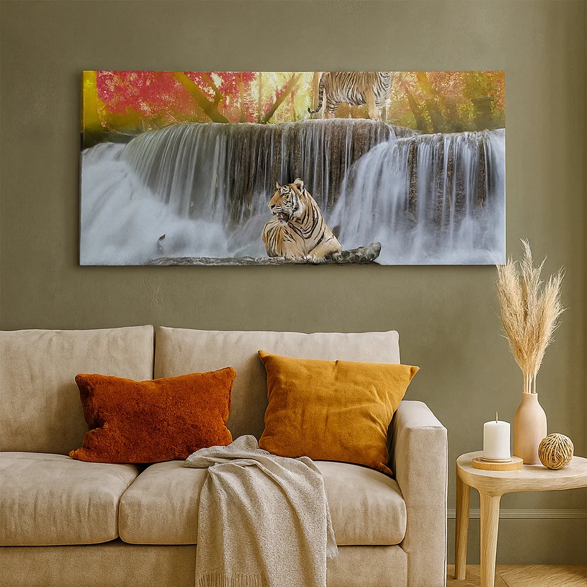 Tablou pe pânză - Peisaj suprarealist - 30x30 cm