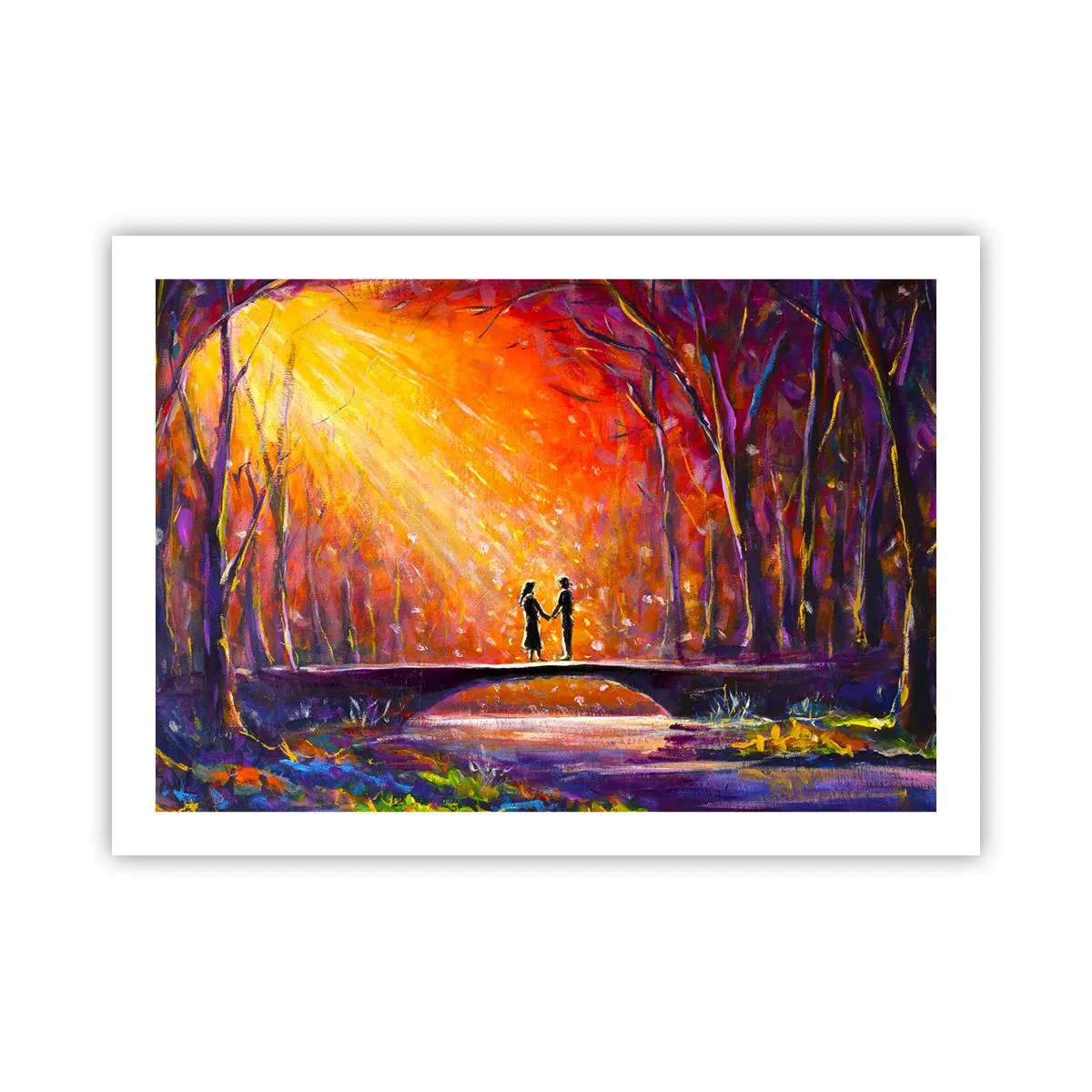 Poster - Și cerul îi iubește - 70x50 cm