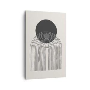 Tablou pe pânză - Tremurând și încrezător - 80x120 cm