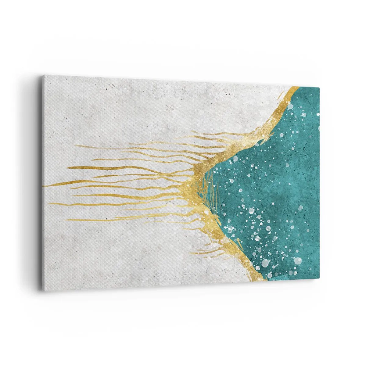 Tablou pe pânză - Mareea de aur - 100x70 cm