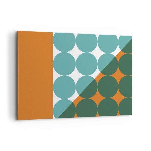 Tablou pe pânză - Sus și pe diagonală - 100x70 cm