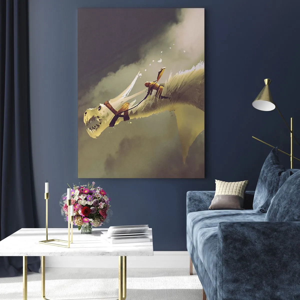 Tablou pe sticlă - Salvăm lumea - 50x70 cm