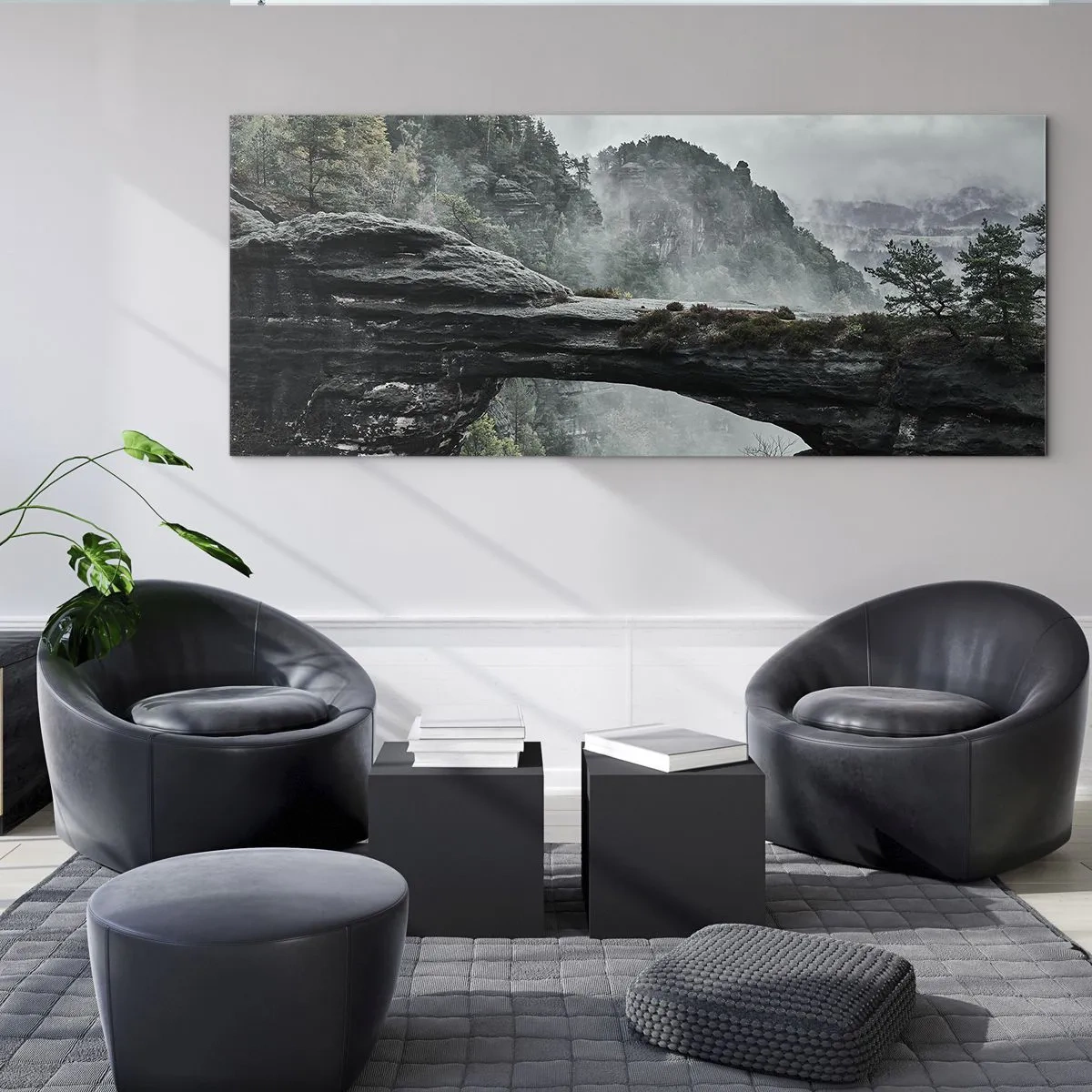 Tablou pe sticlă - Aventura este pe cale să înceapă - 120x50 cm