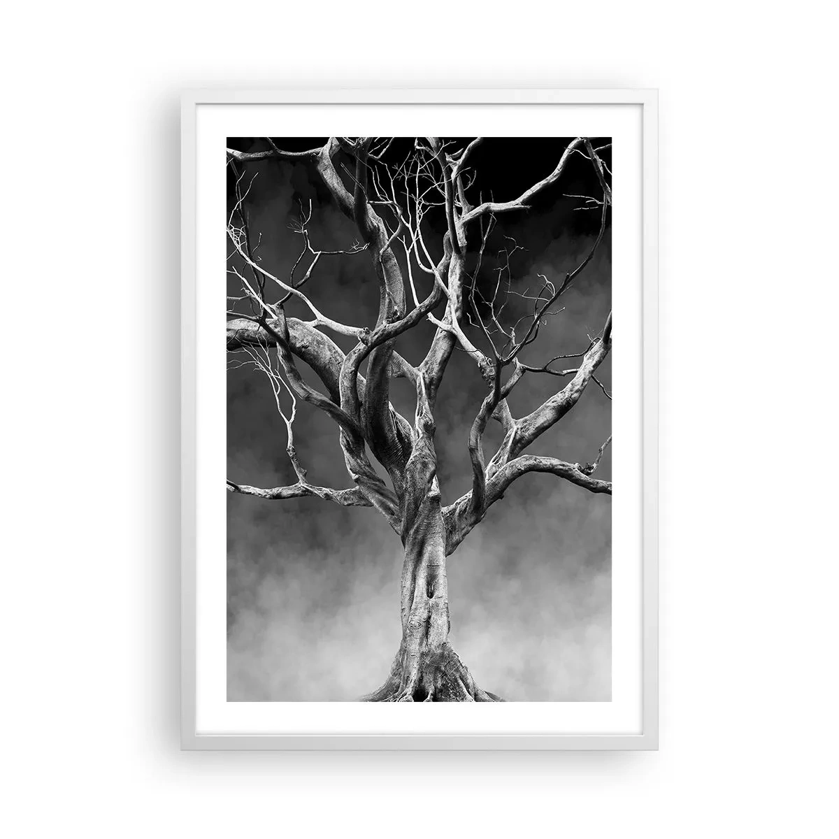 Poster în ramă albă - Primare și sacre - 50x70 cm