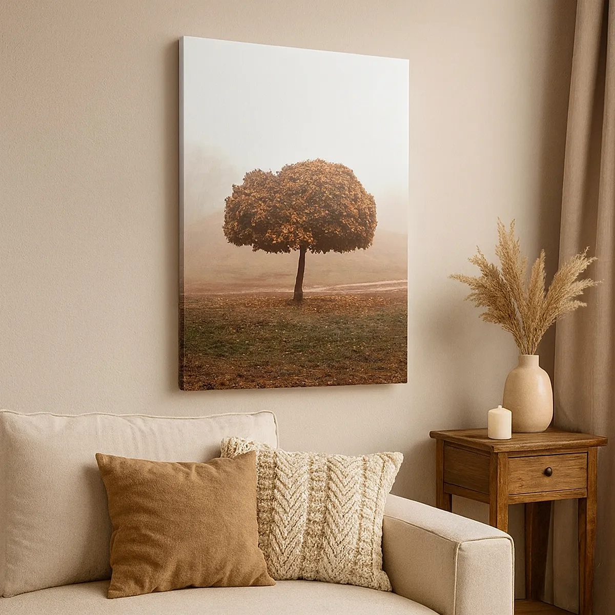 Tablou pe pânză - După o vară aglomerată - 50x70 cm