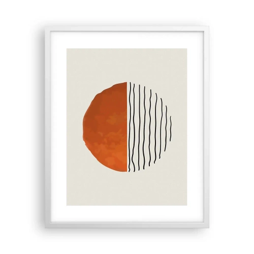 Poster în ramă albă - În stil japonez - 40x50 cm