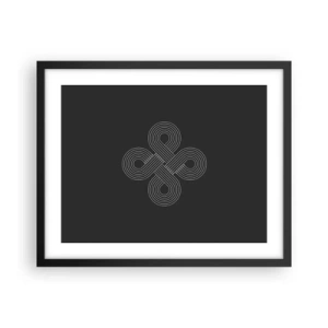 Poster în ramă neagră - În spirit celtic - 50x40 cm