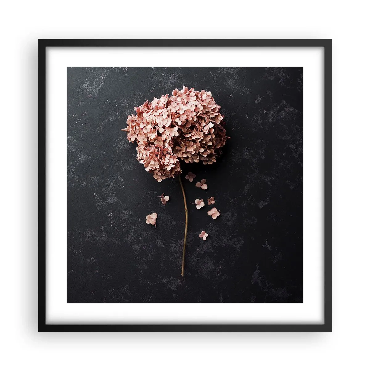 Poster în ramă neagră - Un semn cu adevărat romantic - 50x50 cm