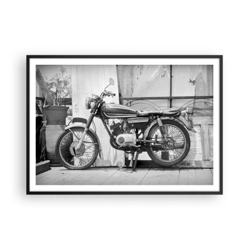 Poster în ramă neagră - Clasicul înainte de toate - 100x70 cm