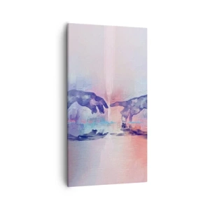 Tablou pe pânză - Scânteia divină a vieții - 55x100 cm