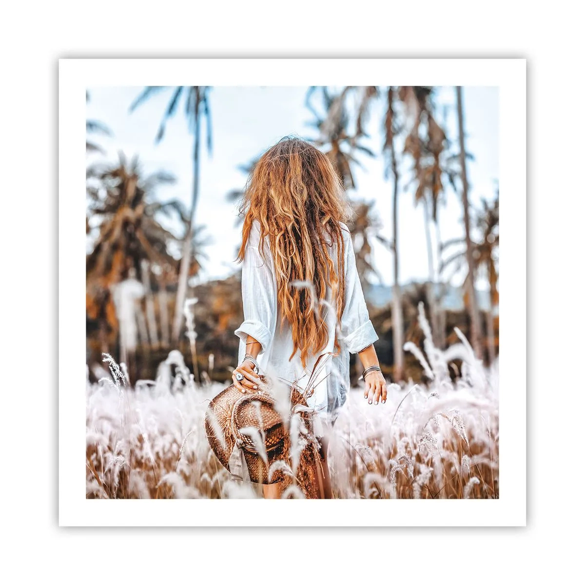 Poster - Născută din puful de iarbă - 60x60 cm