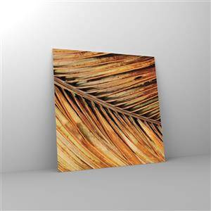 Tablou pe sticlă - Aur de nucă de cocos - 30x30 cm