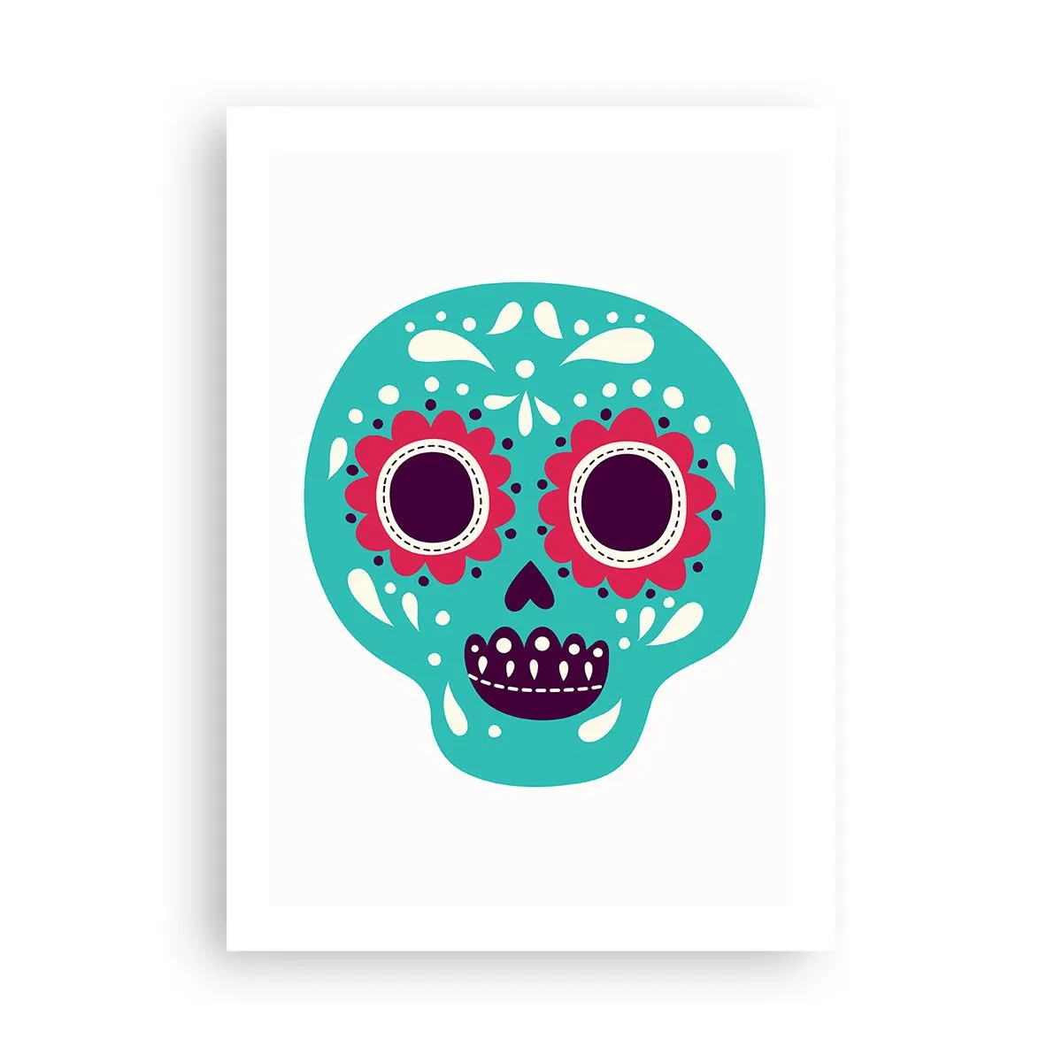 Poster - Viața - distracție până la moarte - 50x70 cm