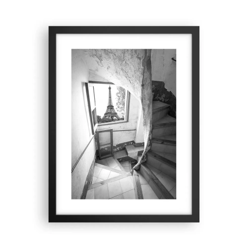 Poster în ramă neagră - Ce priveliște! - 30x40 cm