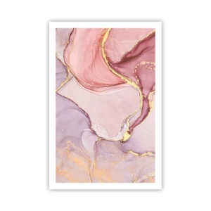 Poster - O mângâiere de culoare - 61x91 cm