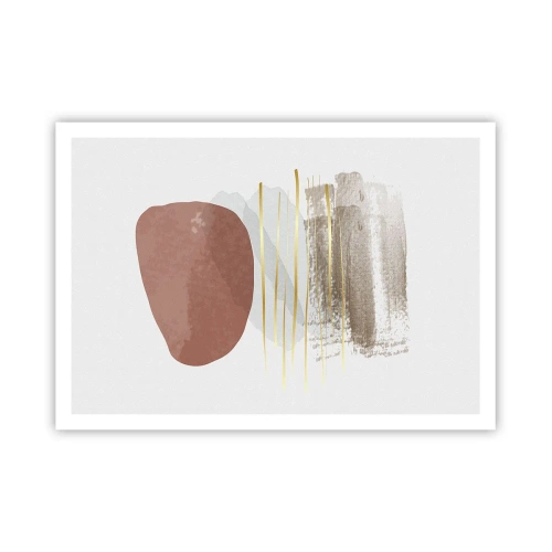 Poster - Colonadă abstractă - 100x70 cm