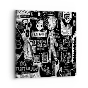 Tablou pe pânză - Tinerețea duhovnicească a legii și a bucuriei - 30x30 cm