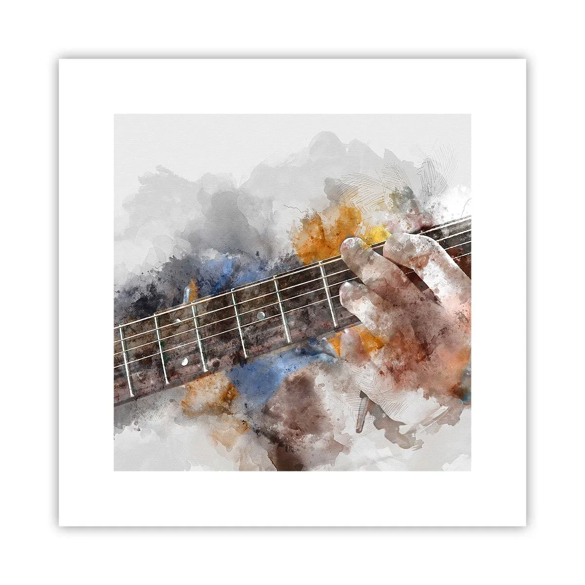 Poster - Poezie între corzi - 30x30 cm