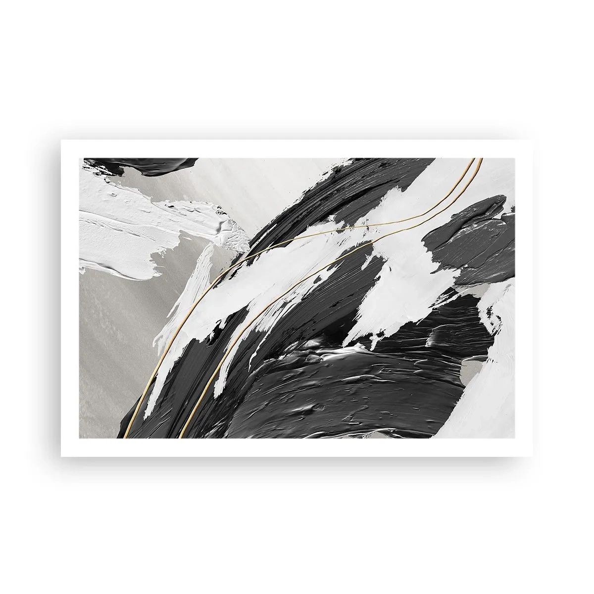 Poster - Abstracție cu fler - 91x61 cm