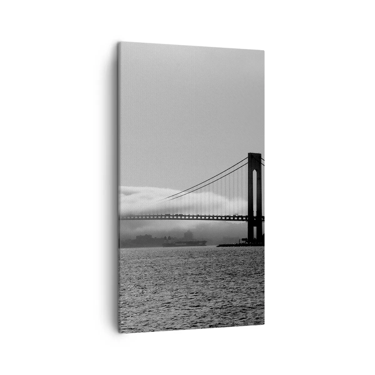 Tablou pe pânză - Să trecem prin Golden Gate - 45x80 cm