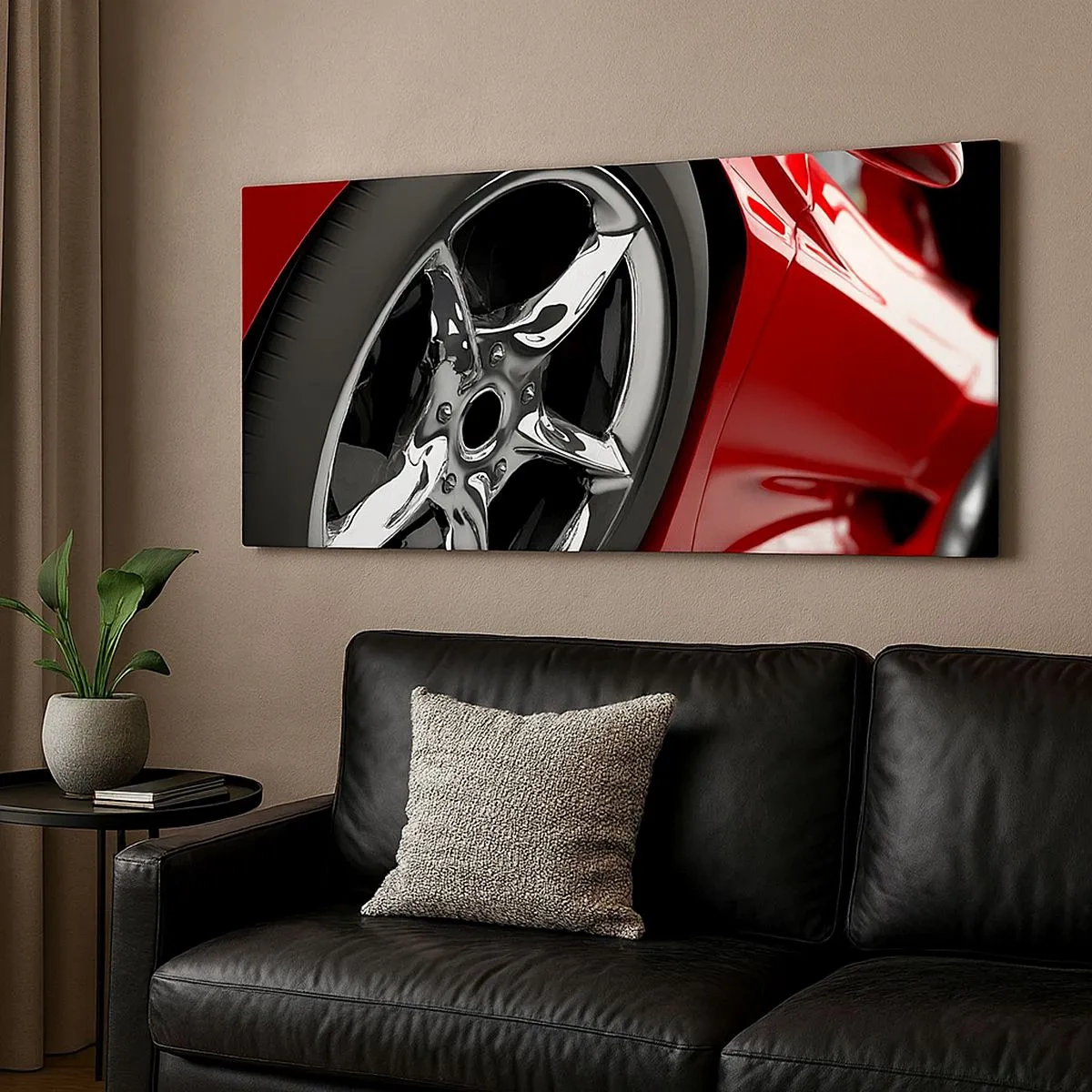 Tablou pe pânză - Construit pentru viteză - 100x40 cm