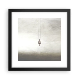 Poster în ramă neagră - Copilul din noi - 30x30 cm