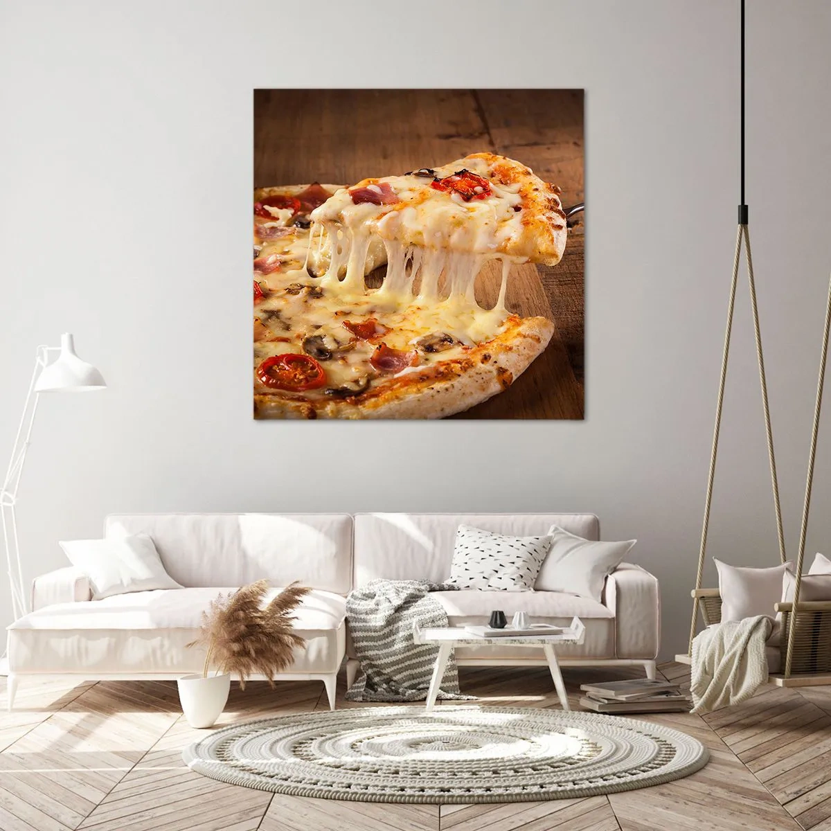Tablou pe pânză - O capodoperă a artei italiene - 30x30 cm