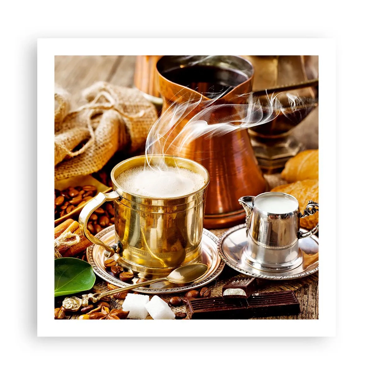 Poster - O zi bună! - 60x60 cm