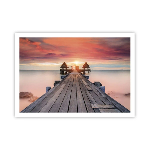 Poster - Vestul la est - 100x70 cm