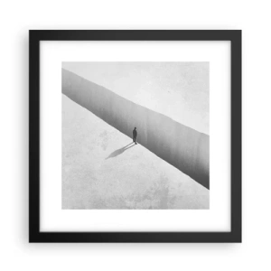 Poster în ramă neagră - Obiectiv clar - 30x30 cm