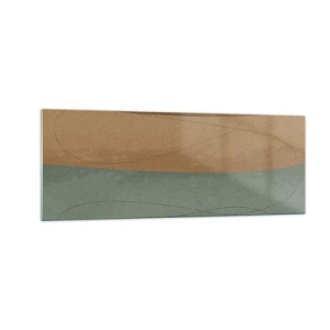 Tablou pe sticlă - Compoziție orizontală - 140x50 cm