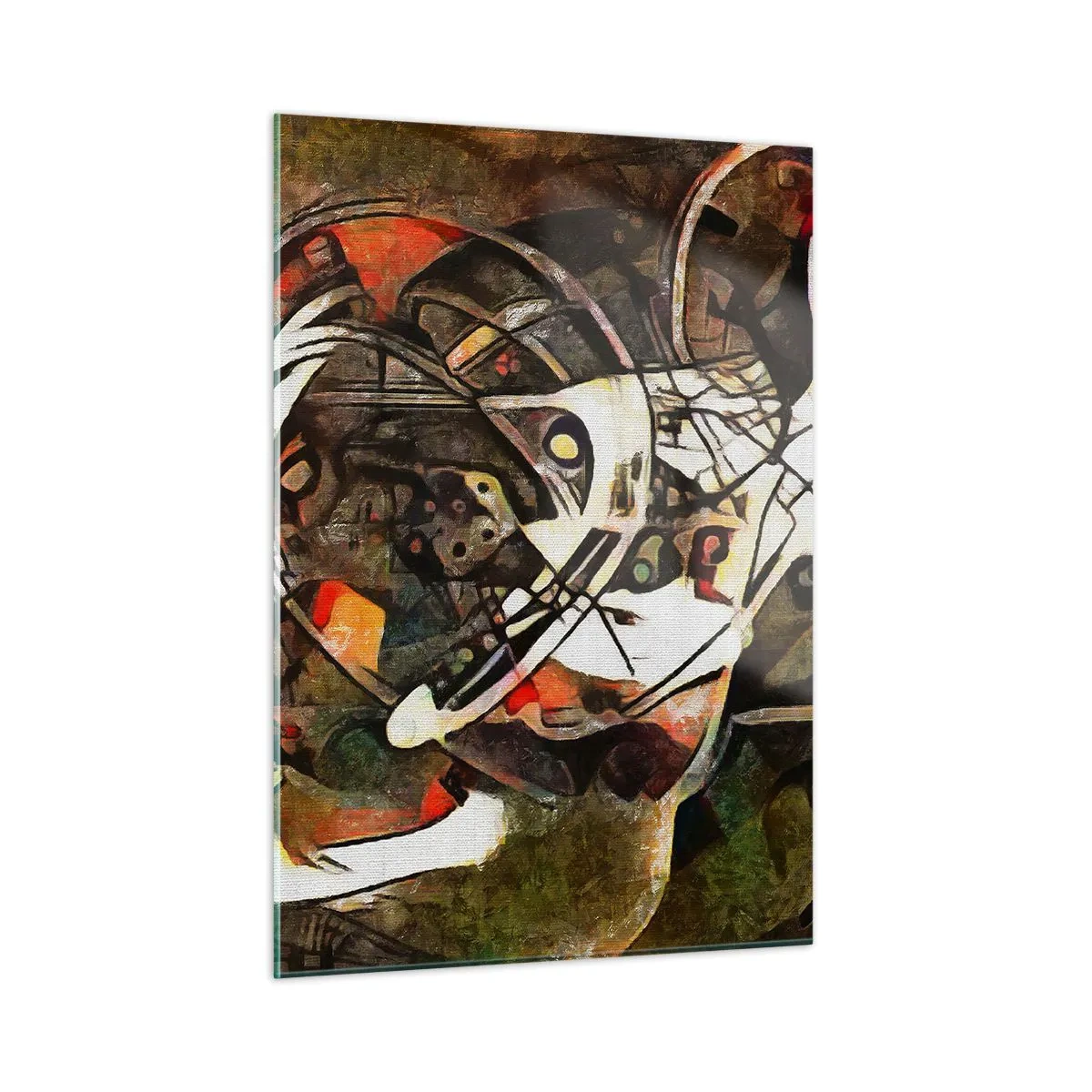 Tablou pe sticlă - Auziți mișcarea? - 50x70 cm