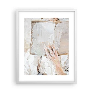 Poster în ramă albă - Într-o altă lume - 40x50 cm