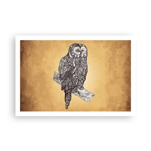 Poster - Ornamente complicate de înțelepciune - 91x61 cm