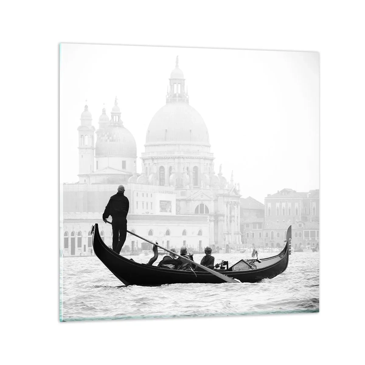 Tablou pe sticlă - O călătorie la sursa frumuseții - 60x60 cm