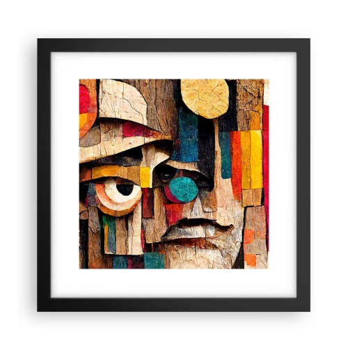 Poster în ramă neagră - Te văd... - 30x30 cm