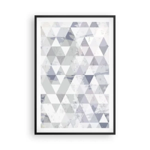 Poster în ramă neagră - În ritm de trei - 61x91 cm