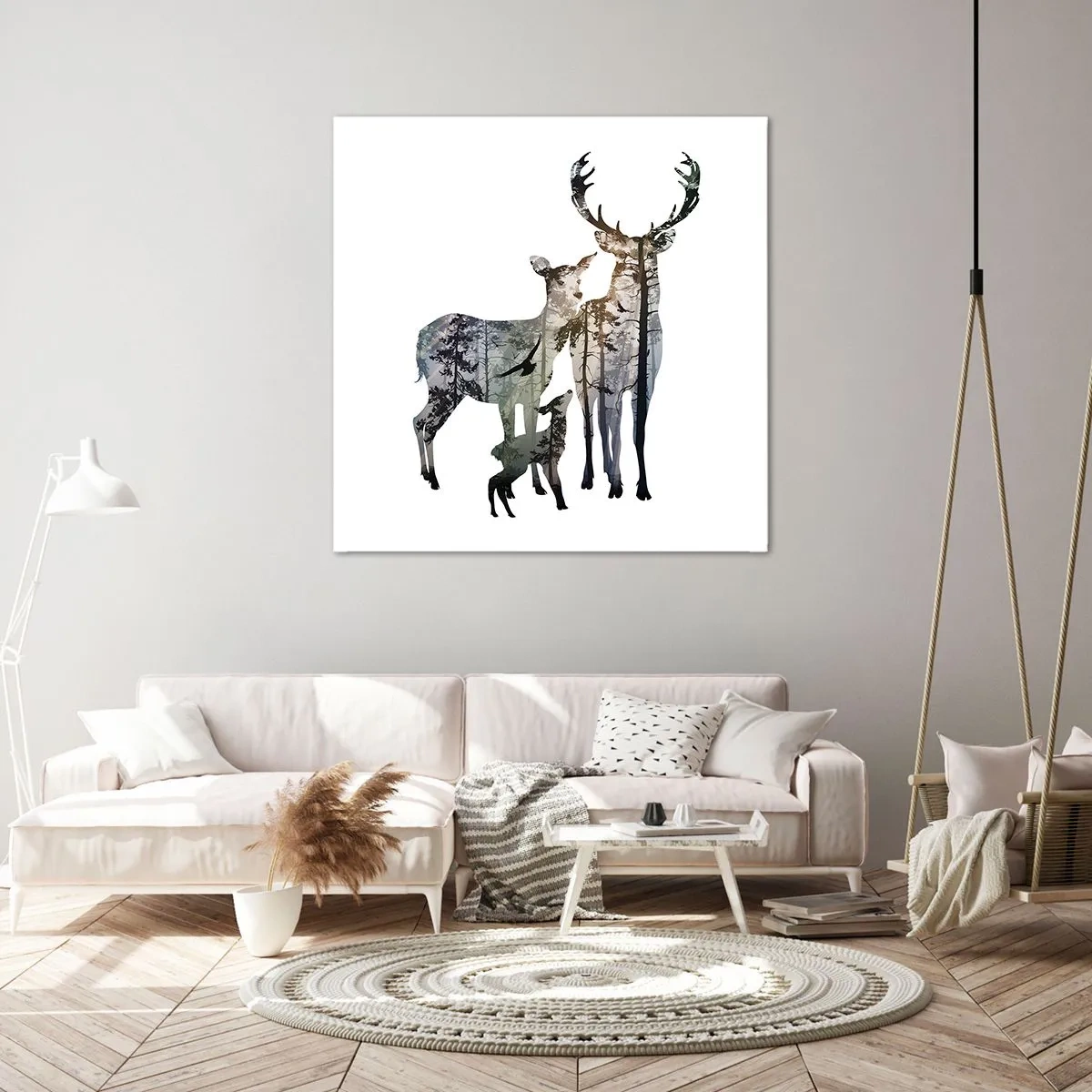 Tablou pe pânză - Fotografie de familie - 40x40 cm