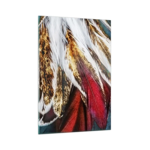 Tablou pe sticlă - Secretele zborului - 80x120 cm