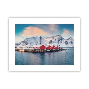 Poster - Retragerea nordică - 40x30 cm