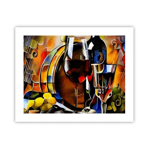 Poster - Și lumea devine mai colorată - 50x40 cm