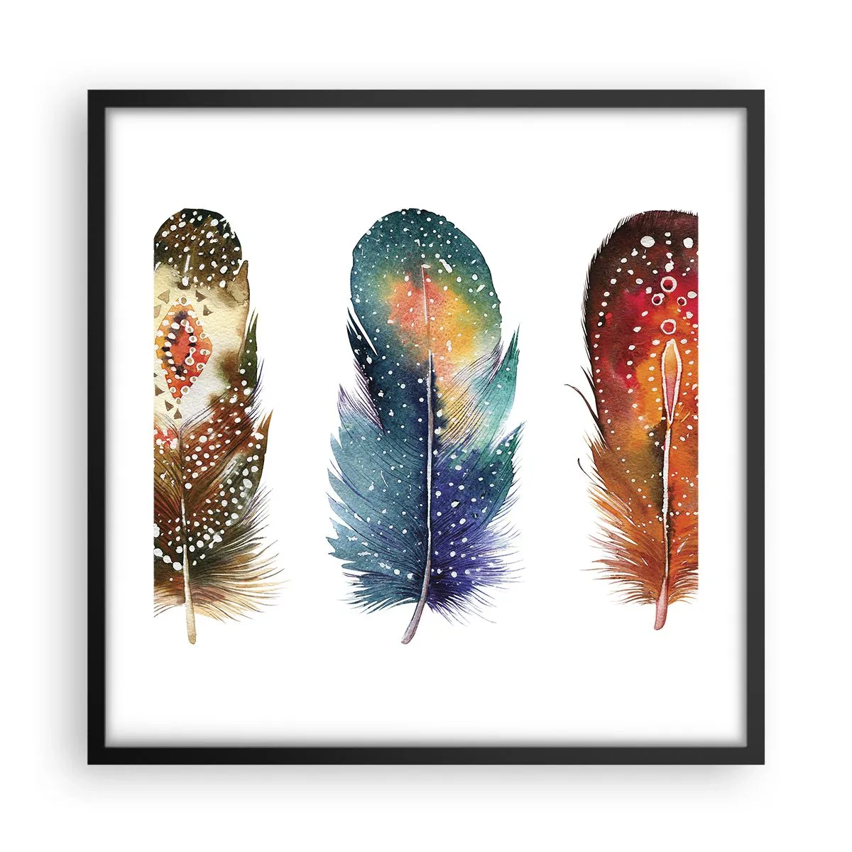 Poster în ramă neagră - Ritualuri, rituri, mistere - 50x50 cm