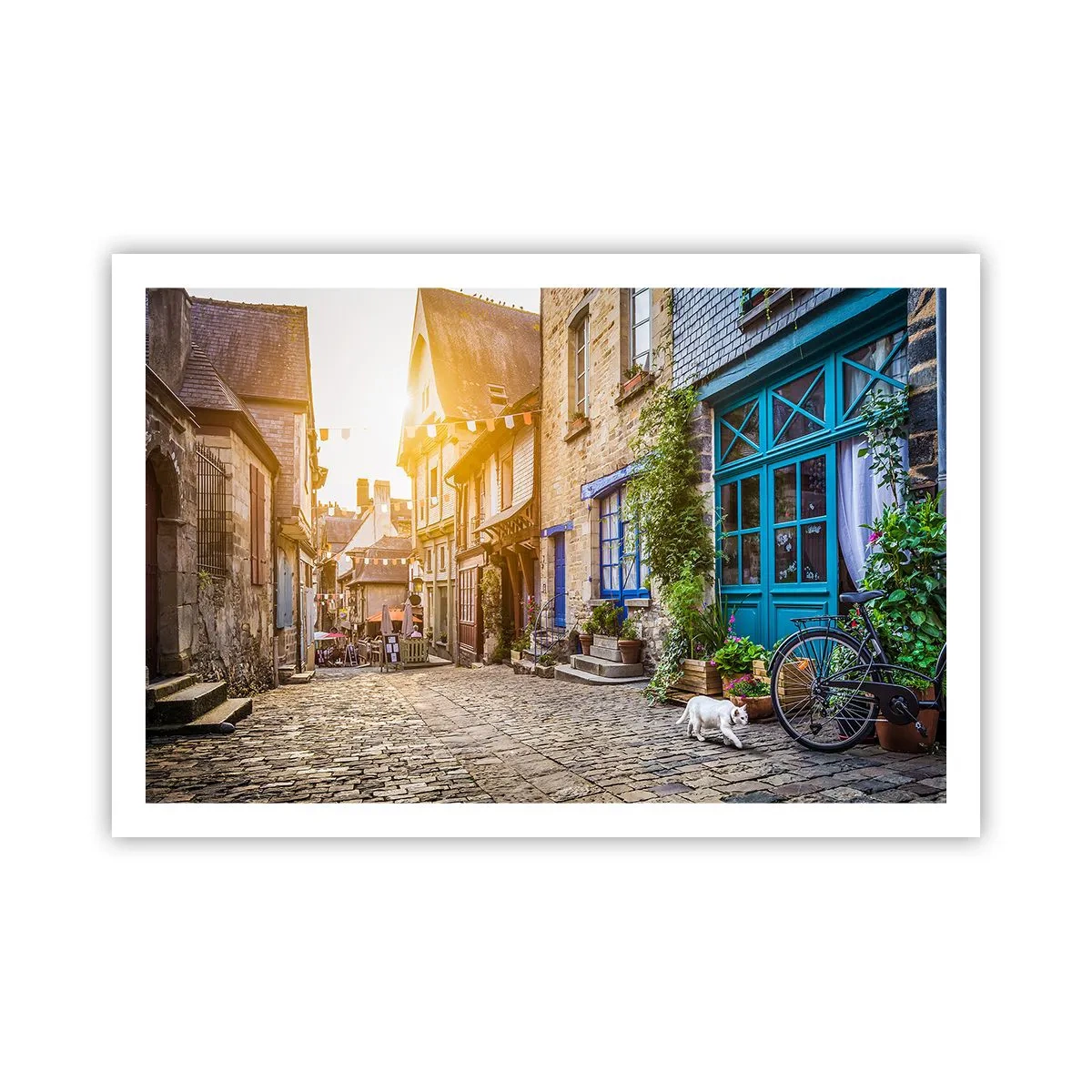 Poster - Fantoma albă a orașului - 91x61 cm