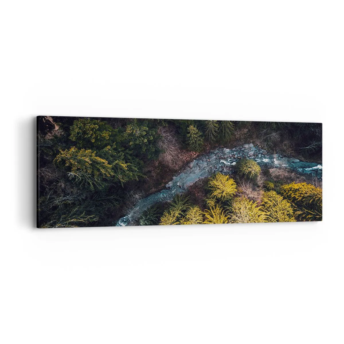 Tablou pe pânză - Rapid și mai rapid - 90x30 cm