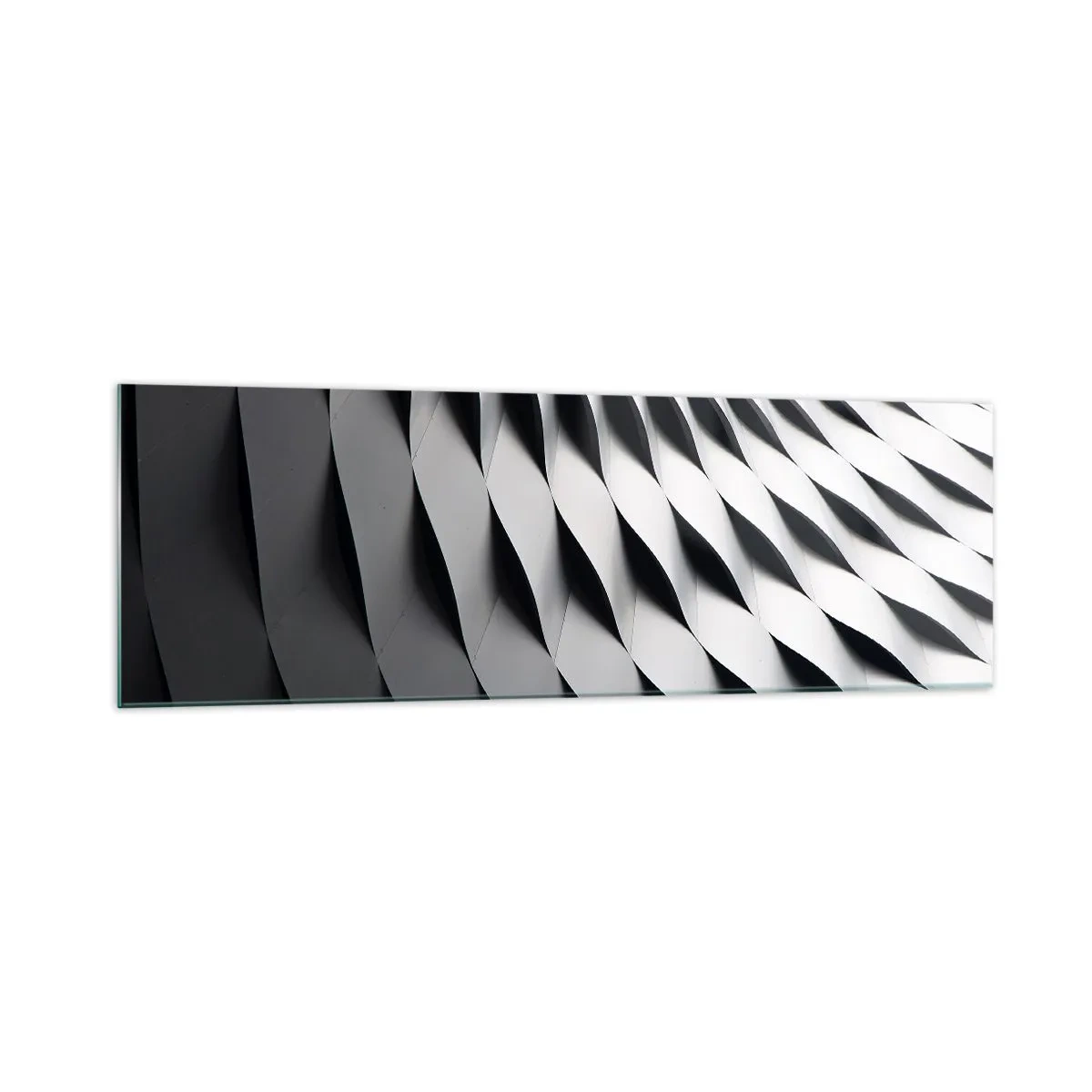 Tablou pe sticlă - Pe suprafața valurilor - 160x50 cm