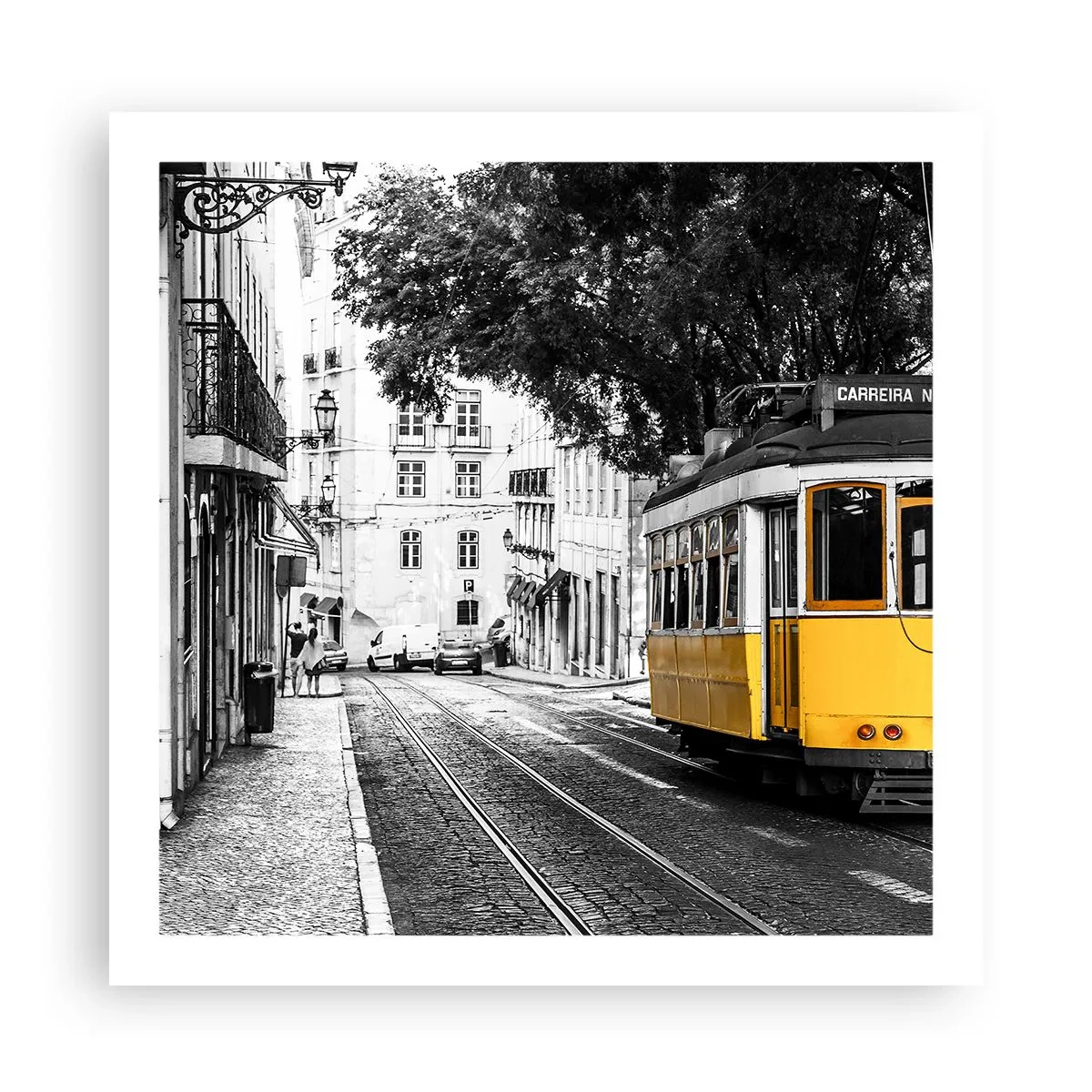 Poster - Sună fado în fundal - 60x60 cm