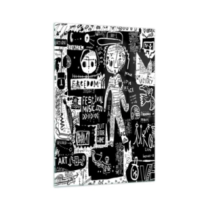 Tablou pe sticlă - Tinerețea duhovnicească a legii și a bucuriei - 70x100 cm