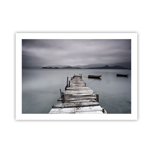 Poster - Poți pleca mâine - 70x50 cm