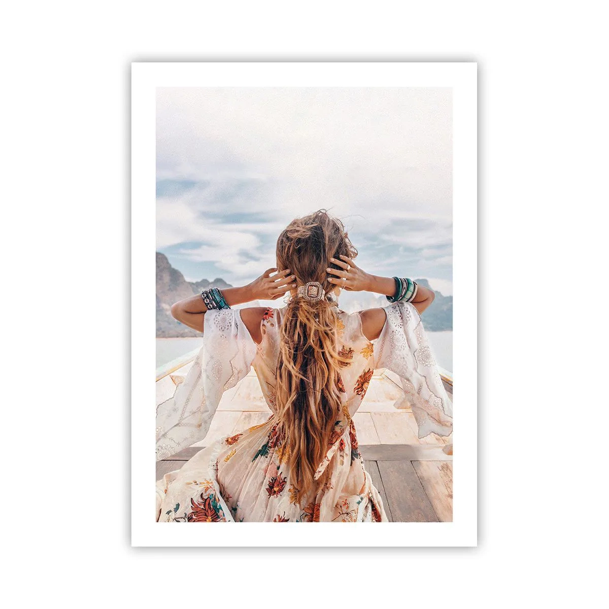 Poster - Pe drumul spre fericire - 50x70 cm