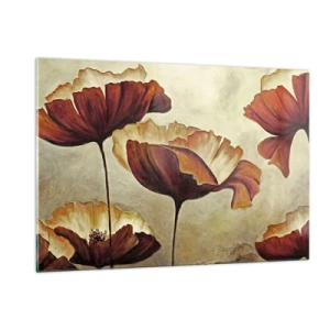 Tablou pe sticlă - Lunca - 120x80 cm